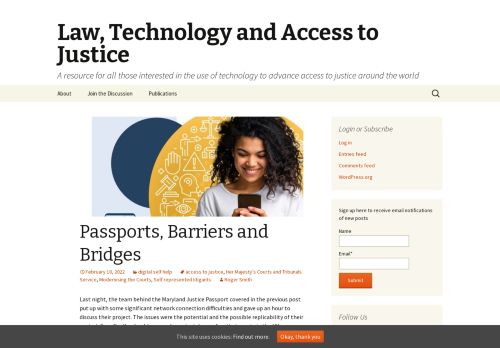 Roger Smith – Law, Technology and Access to Justice Resource