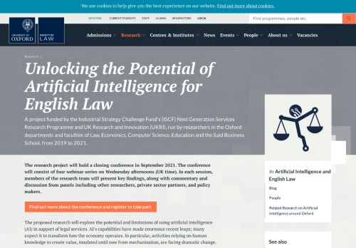 The potential of AI for English Law
